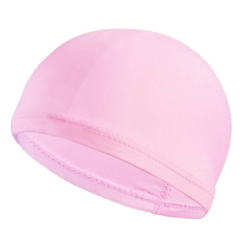 Color Solid Nylon Swimming Cap Durable High Elasticity Hat Outdoor Activities