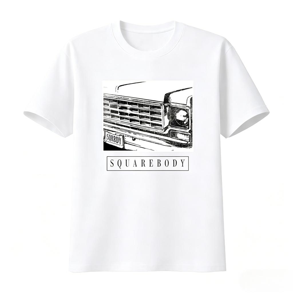 Square Body Truck T Shirt for Unisex 70s Squarebody C10 K10 Design Ideal Car Enthusiasts Unisexly Classic Present 2026 Summer T Shirt