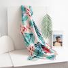 New Soft and Warm Imitation Cashmere Leaf Print Tassel Scarf High End Women's Scarf