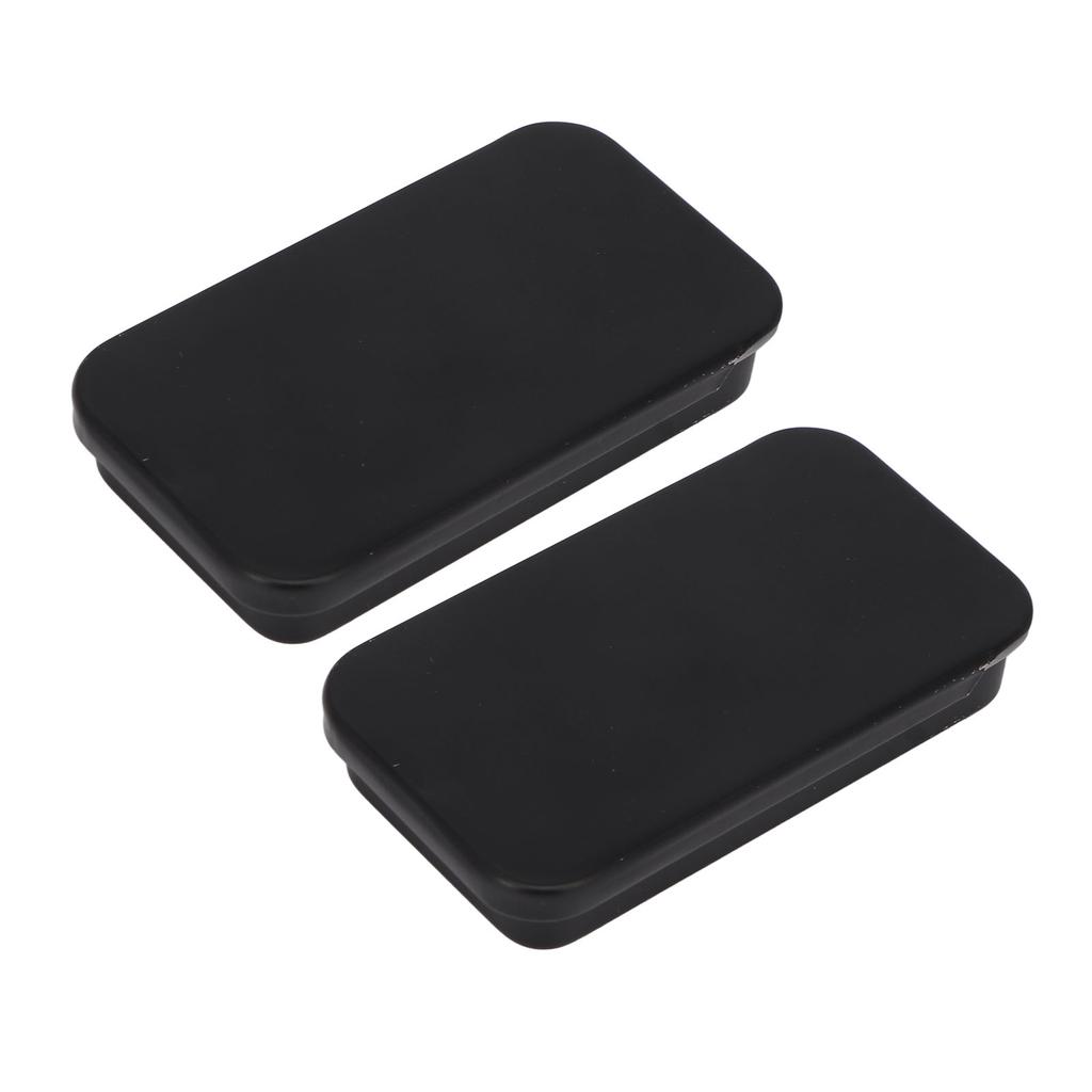 2pcs Alcohol Stove Windproof Mini Portable Camping Stove for Picnic BBQ Camp Hiking Black