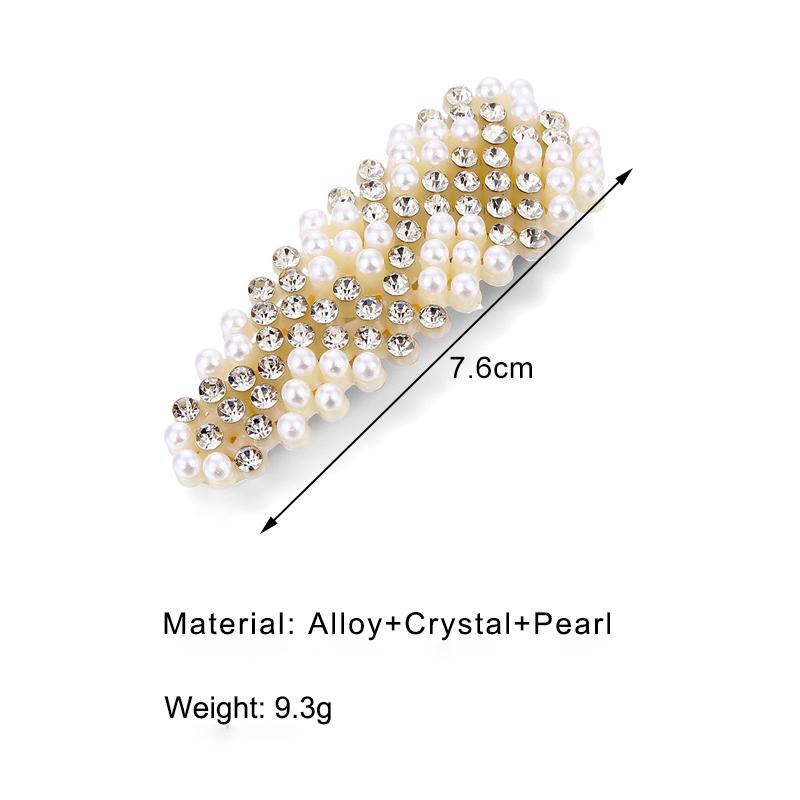 Épingle à cheveux en perles pour femmes, 12 styles, en alliage élégant, accessoires pour cheveux de fille, cadeau