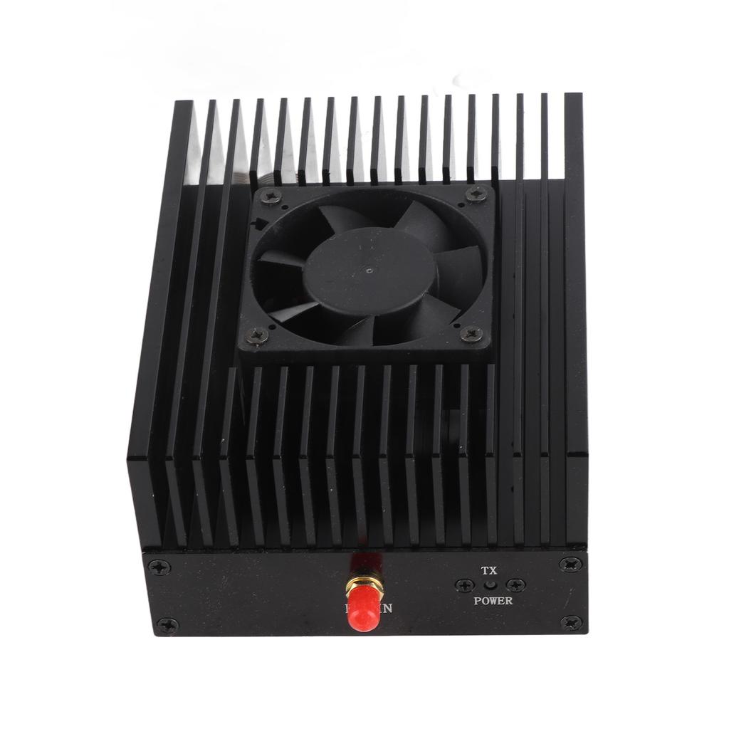 RF Amplifier Digital UHF 80W DMR Power Amp 400‑470MHz with LED Indicator for Radio