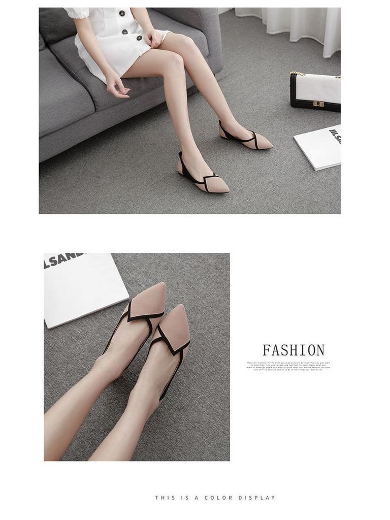 Women's Pointed Toe Mary Jane Moccasins - 2024 New Trendy Flat Shoes