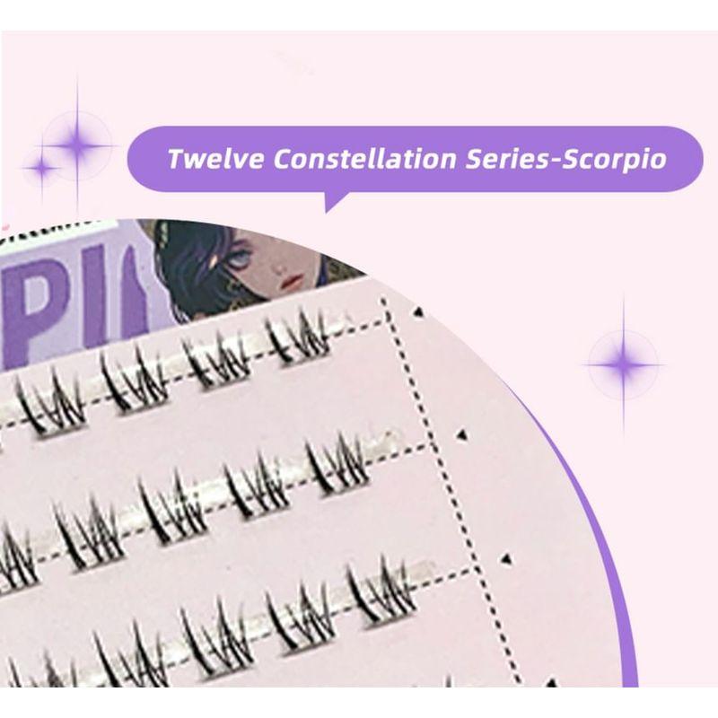 Gege Bear - Twelve Constellations Glue Free False Eyelashes - Scorpio