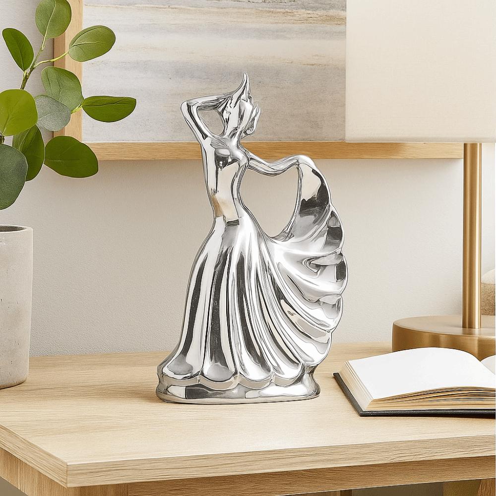 Model Dancing Lady Figurine Simulated Tabletop Art Figure  Festival Decor