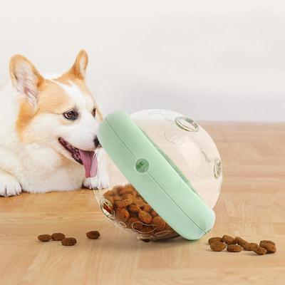Haustier Interaktiver Futter Leckerli Ball Schüssel Spielzeug Haustier Schütteln Auslaufender Futterbehälter Welpe Katze Langsam Fressen Haustier Tumbler Spielzeug