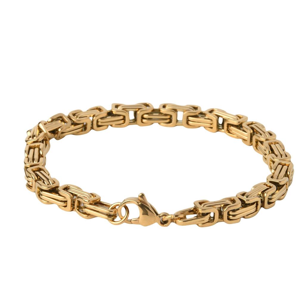 Trendy European & American Patchwork Cuban Bracelet - Stylish & Unique Instyle Jewelry