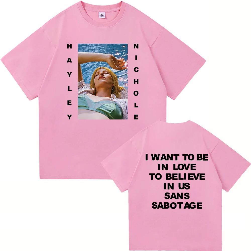Hayley Williams Ego Death At A Bachelorette Party TShirt 2025 New Men_women Clothing Harajuku Short Sleeves Plus Size Loose soft