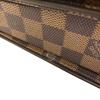 LOUIS VUITTON N51160 Damier Pattern Damier Tri Beccaron Shoulder Bag Brown Damier Women Used