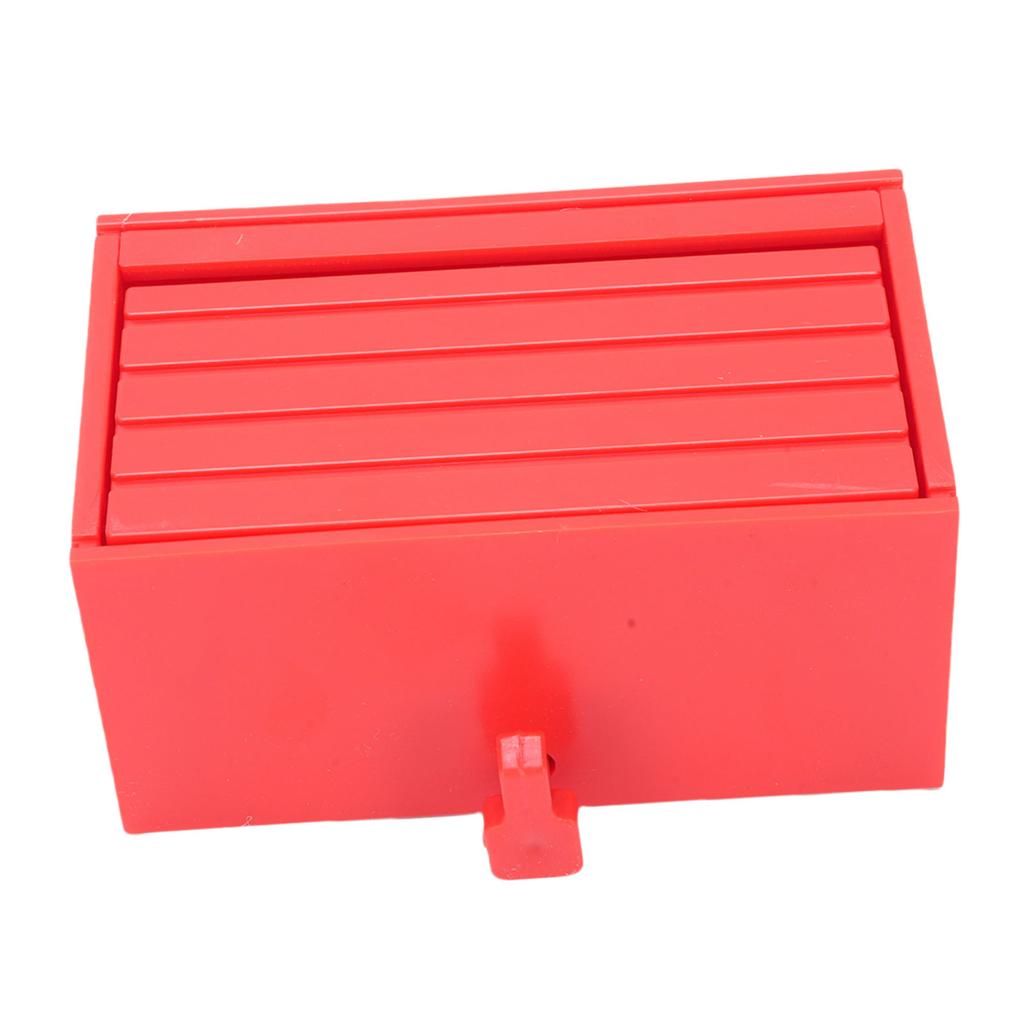 2pcs Car Garage Key Holder with Opening Door Wall Mount Key Organizer for Entryway Decoration