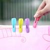 Fashion Shoes Clothes Underwear Socks Clothespin 30Pcs Windproof Drying Clips with Basket