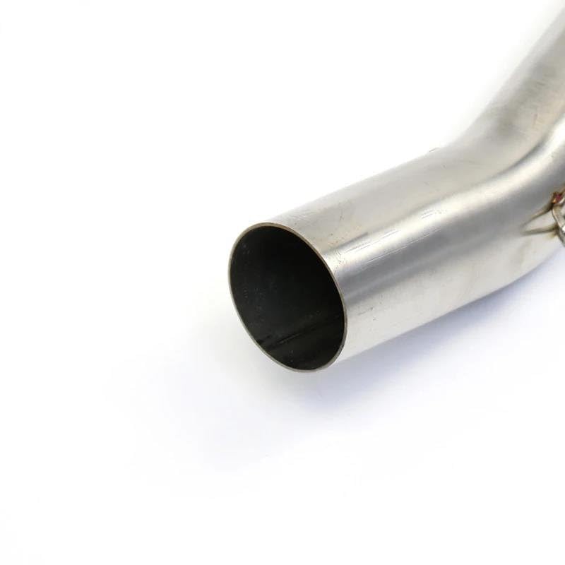 Fit for EYTTIBNA ZX10R ZX-10R 2004 2005 51MM Motorcycle Exhaust Muffler Intermediate Link Pipe Muffler Exhaust End Silencer