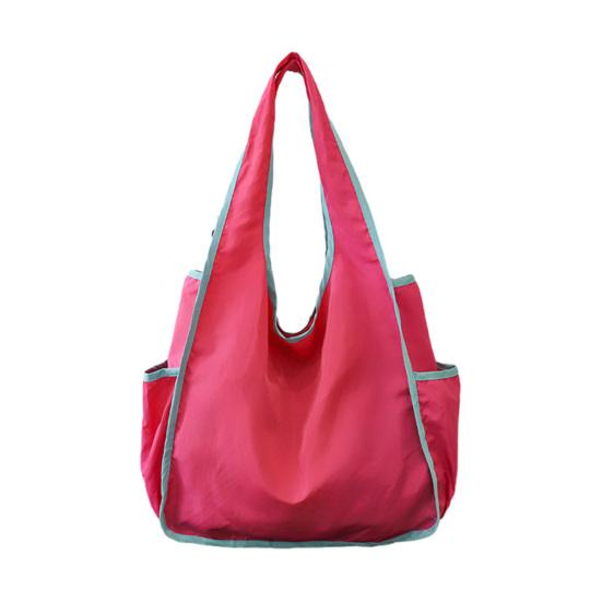 Shopping Bag High-Density Nylon Fabric Lightweight Waterproof Foldable Large Capacity Shopping Tote Travel Shopping Bag