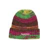 Supreme Space Dye Stripe Beanie Brown