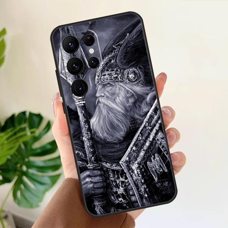 Odin Slavic Gods Case For Samsung Galaxy S23 S22 Ultra S21 FE S8 S9 S10 Plus Note 10 20 Ultra S20 FE Coque