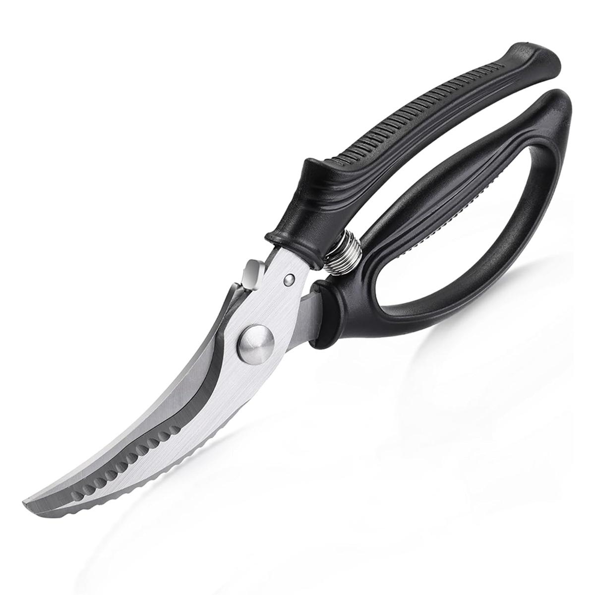 

New Poultry Shears,Kitchen Shears with Spring Loaded,Heavy Duty Poultry Scissors for Meat,Chicken,Turkey,Anti-Slip Handle China Mainland