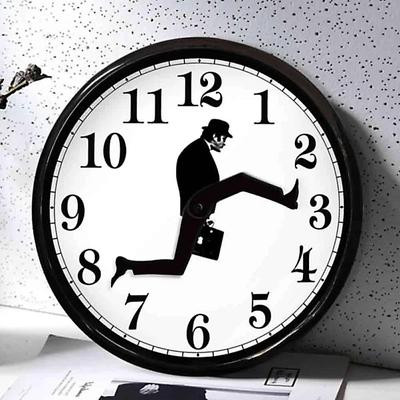 Ministry of Silly Walks Moderne Wanduhr Home Decor Kreative Kunst Stille Uhren Für Wohnzimmer Dekoration Mit
