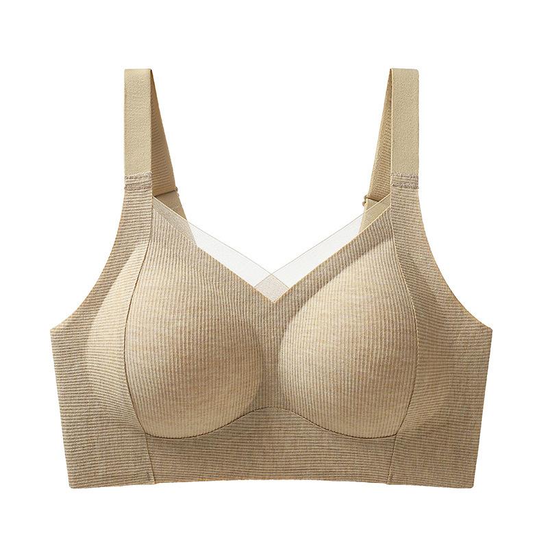 

Anti-sagging lift upper support autumn and winter new seamless beauty back collection breast no steel ring bra M(recommended 45-52.5kg )