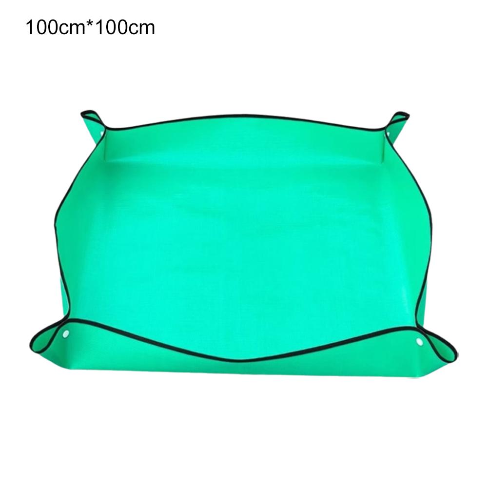 Foldable Garden Plant Flower Pot Reusable Transplanting Waterproof Mats,New Home Gardening Supplies Planting Mat Potting Pad