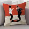 Movie Pulp Fiction Pillow Case Soft Double Sided Print Sofa Cushion Cover Throw Pillow Covers