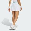 Adidas Originals Elastic Solid Color Logo Casual Skirt Women Skirts White JM4730