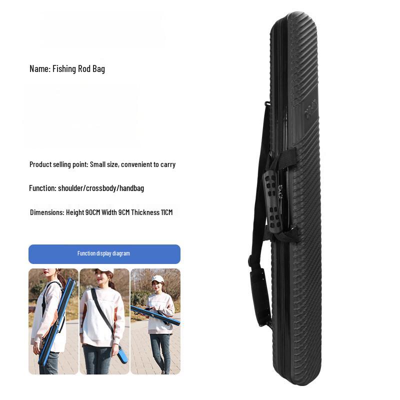Hard Shell Fishing Rod Bag