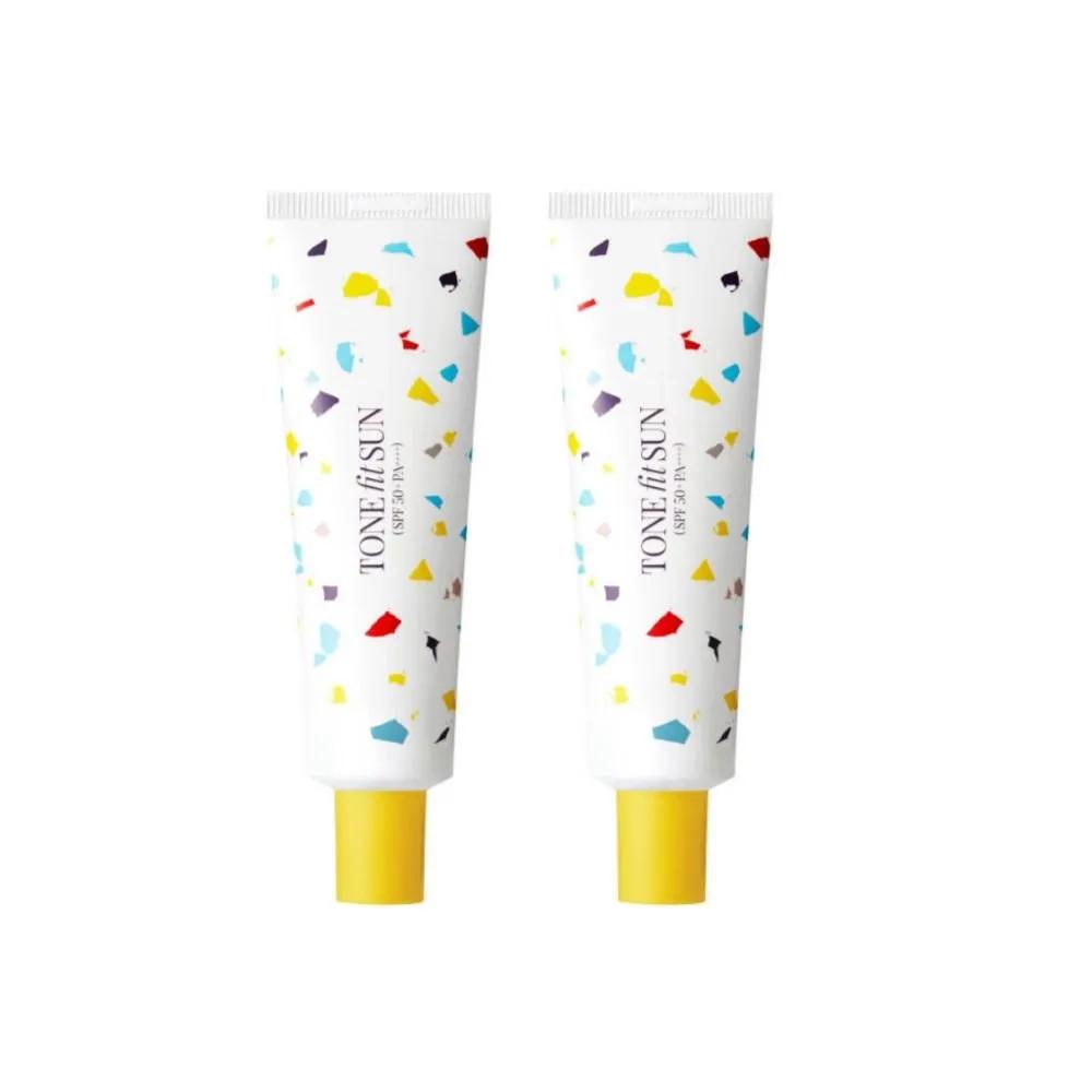 

TONE fit SUN Easy Wash Moisturizing Sun Cream 50ml x 2