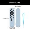 Skin Friendly Silicone Remote Protector Shockproof Design for A7D Television Remote Exact Cutouts 360 Protections