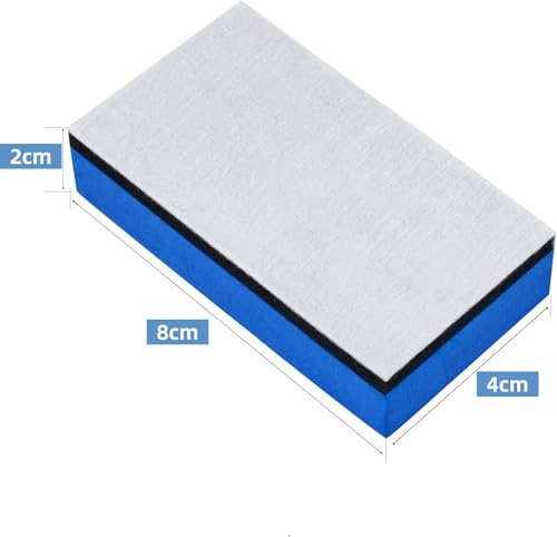 Car wash sponge, car wash sponge, coating, car wash sponge, car, motorcycle, cleaning, maintenance, care, set of 10 (3-ply structure)