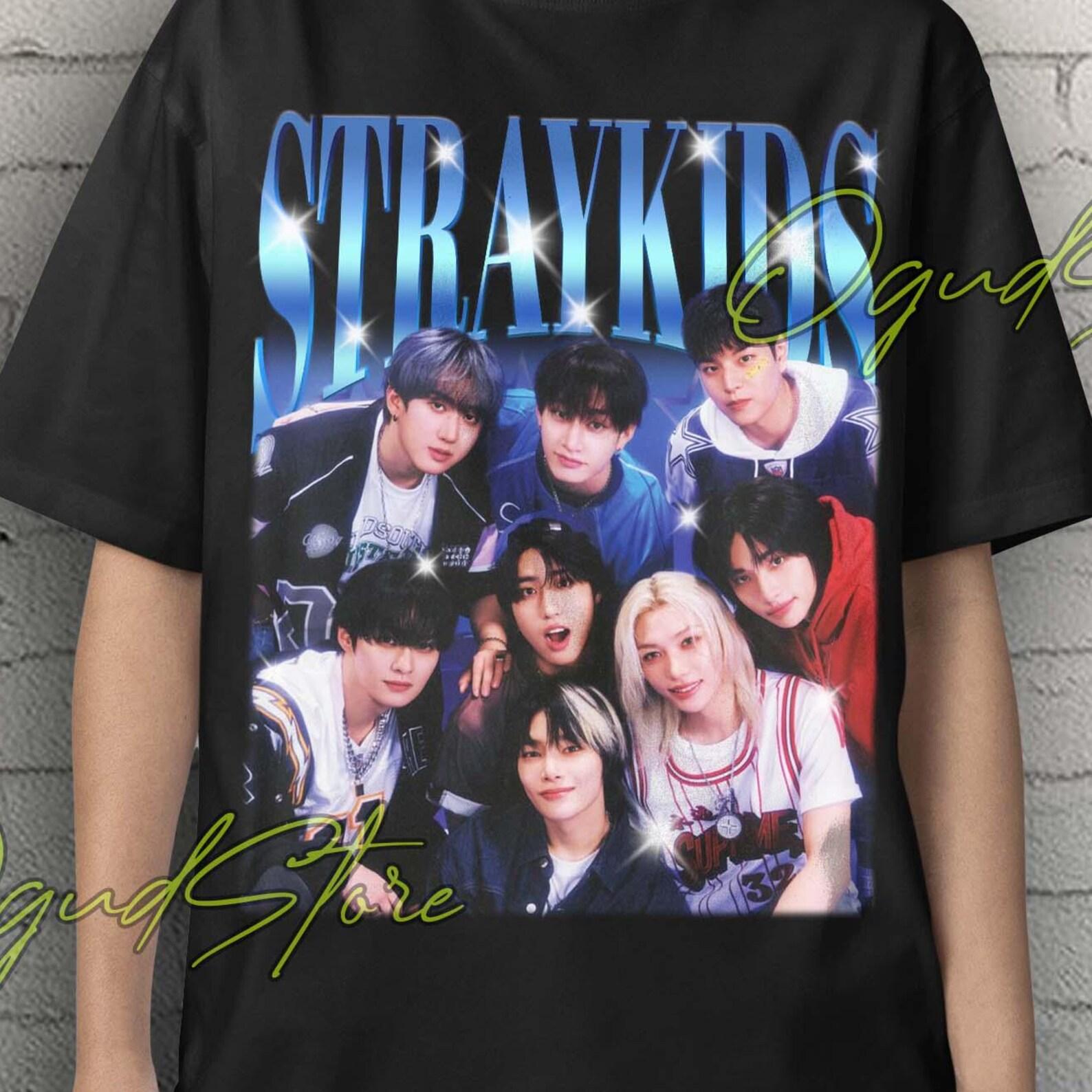 Stray Kids T-Shirt: Kpop Idol SKZ Merch M