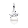 Pandora ME Series Cupid Design 925 Silver Pearl Pendant Women's Silver 793108C01
