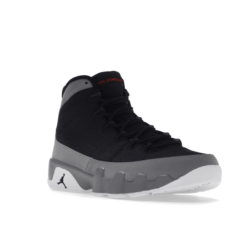 Air Jordan 9 Retro Particle Grey Men Sneakers Black University-Red White CT8019-060