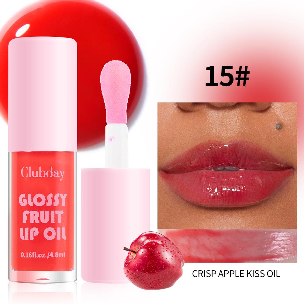 Brillo de Labios Hidratante de Larga Duración Multicolor Clubday para Labios Voluminosos