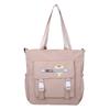 Simple And Versatile Single Shoulder Soft Girl Tote Bag, Student Large-Capacity Commuting Tutoring Class Schoolbag