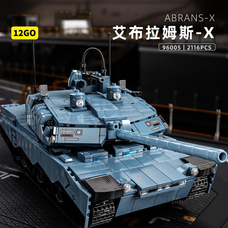 Militärangelegenheiten Panzer Baustein RC Berühmte Europäische Union Vierte Generation Panzer Serie Ziegel Kinder Spielzeug Geschenke