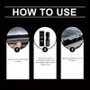Car Rubber Seal Conditioner Deep Care Formula Restores Elasticity Protects Against Aging for Auto Door Seals