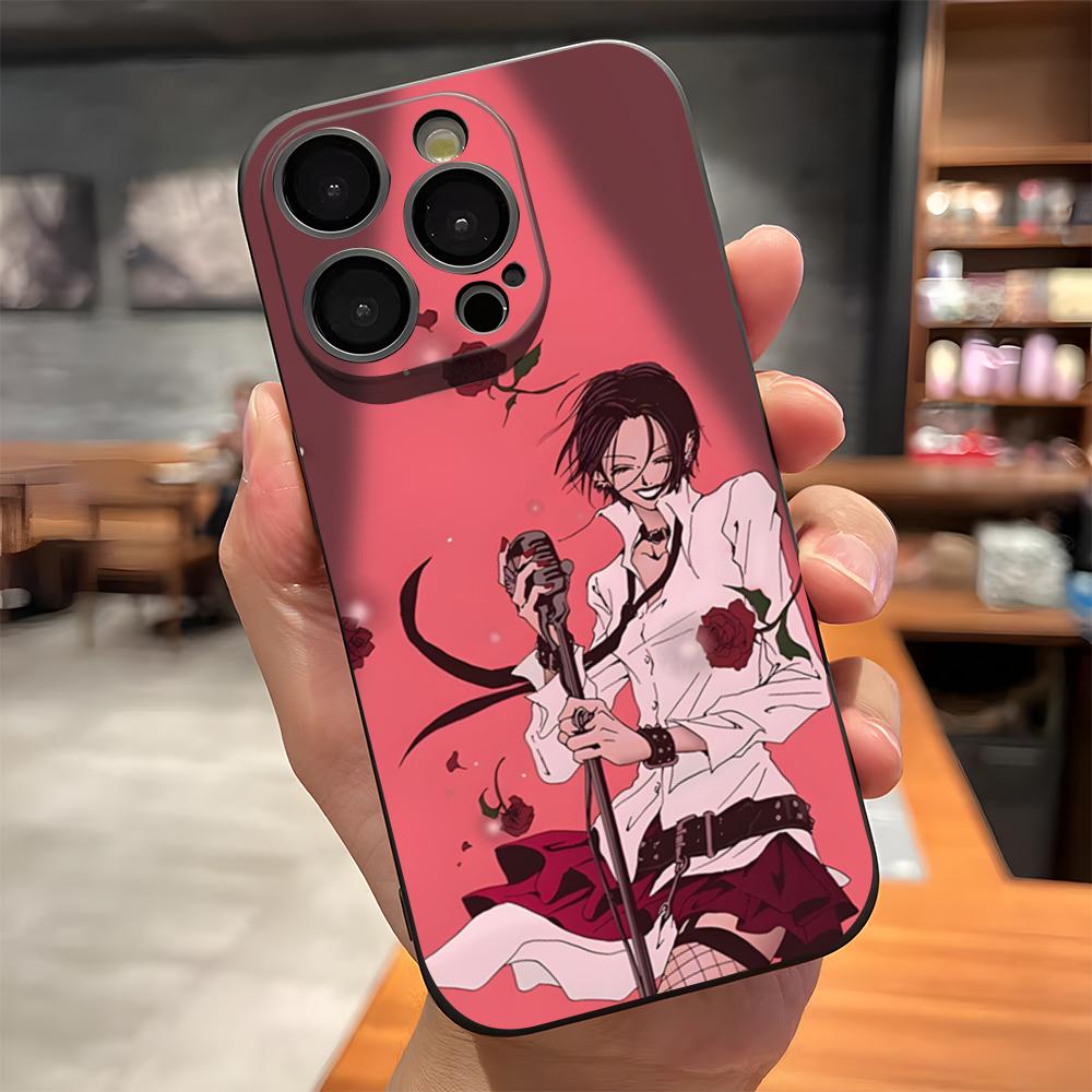 Anime N-Nana Osaki Phone Case For IPhone 17 Pro Max 15 Pro 16 14 Plus 12 13 Mini 11 Pro Shockproof Soft Cover