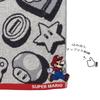 Marushin Face Nintendo Mario Adventure Character Antibacterial and Odor 4485008100 Towel, World, 100% Cotton, Design, Resistant,