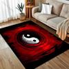 Various Sizes Tai Chi Art Print Carpet for Living Room Bedroom Bedside Sofa Floor Mat Modern Home Decor Area Rug Large Size