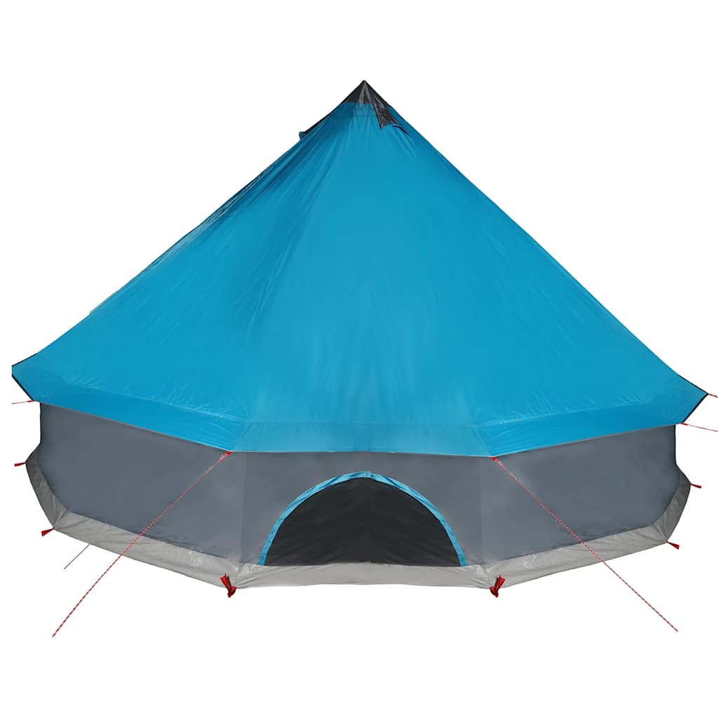 Tipi Family Tent for 10 Persons Blue Waterproof