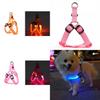 Versatile Led Pet Harness For Nighttime Walks With Adjustable Sizing For Dogs