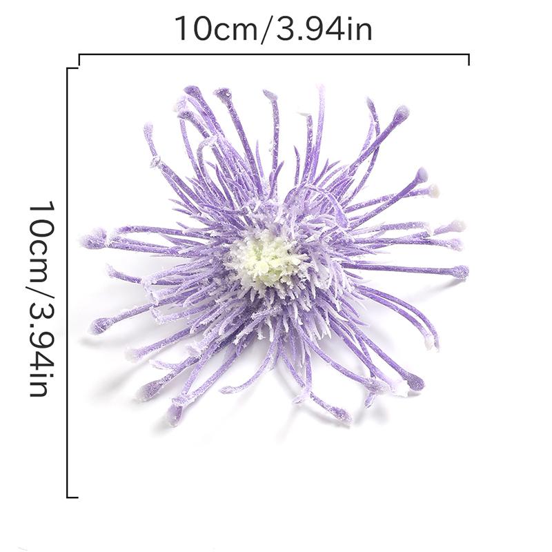 5/10Pcs 10cm Artificial Seaweed Flowers Fake Flower Heads for Home Room Decor Wedding Decoration DIY Craft Wreath Gift Accessory