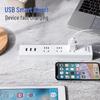 Deli 3-Outlet 3-USB Fast Charge Power Strip