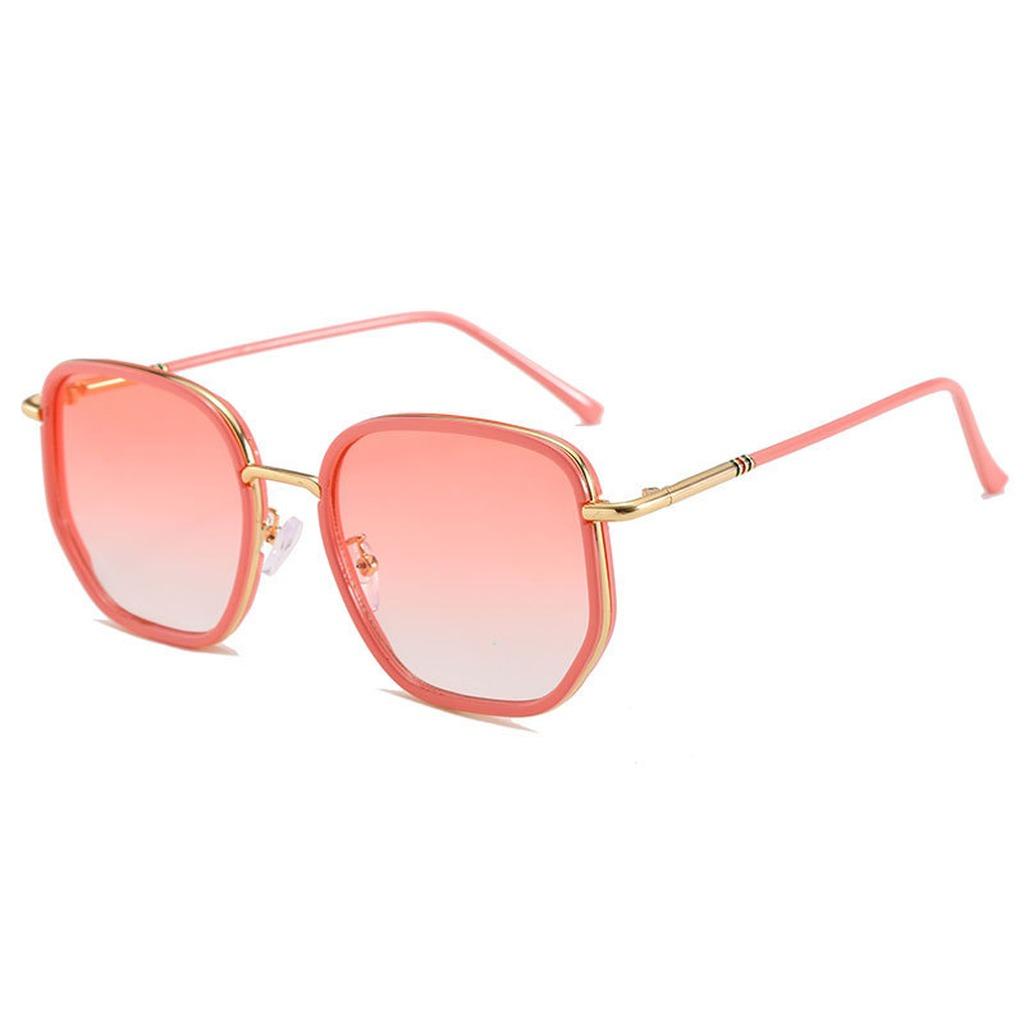 Ins Trendy Square Frame PC Sunglasses UV400 Sun Protection Unisex Fashion Shades for Driving Travel Outdoor Activities