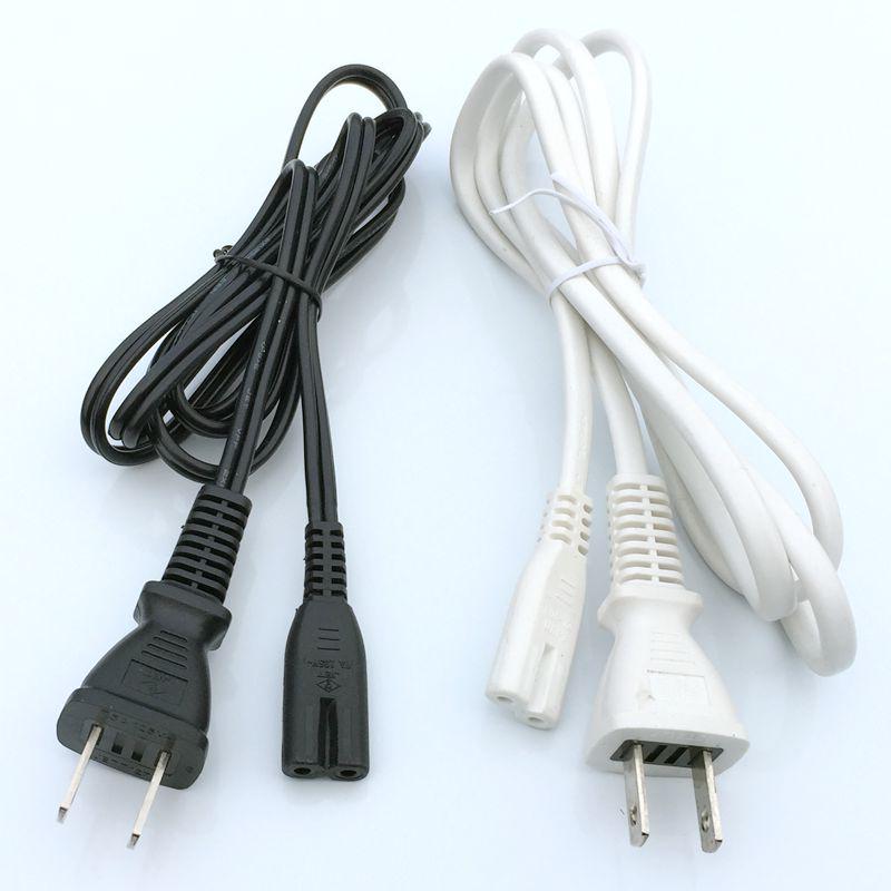 Japanischer Standard C17 Winkel-Netzkabel mit umklappbarem zweipoligem AC-Stecker