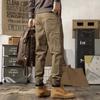 Overalls Men's Autumn New Korean Version of Trendy Brand Multi-pocket Loose Casual Pants Fashionable Ruffian Handsome Cotton Leggings