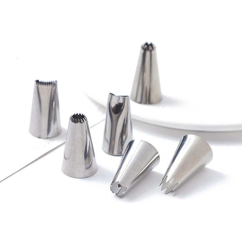 304 Stainless Steel Piping Tips Baking Cream Extruder Kit