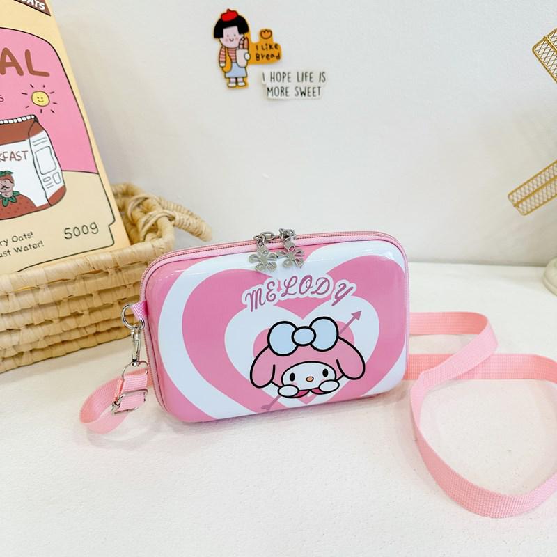 2024 Trendy Girls' Crossbody Bag - Cute Ice Princess Shoulder Bag & Baby Coin Purse