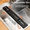 Retractable Sink Mounted Sharpener Stand Carbon Steel Whetstone Grinder Rack  Household