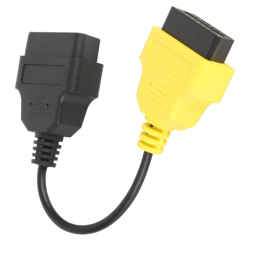 OBD2 Diagnostic Cable Connector Scan Tool Adapter Replacement for Fiat ECU Scanner